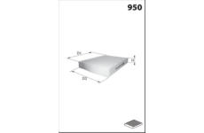 Filtr, vzduch v interiéru MECAFILTER EAR7128