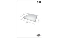 Filtr, vzduch v interiéru MECAFILTER EAR7040