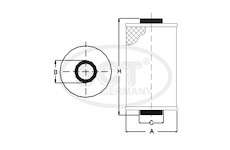 Olejový filtr SCT - MANNOL SH 4793 P