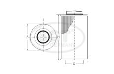 Palivový filtr SCT - MANNOL SC 7047 P