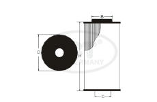 Olejový filtr SCT - MANNOL SH 4055 L