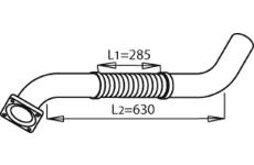 Výfuková trubka DINEX 21159