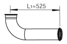 Výfuková trubka DINEX 21250