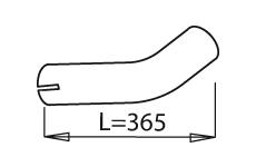Výfuková trubka DINEX 21607