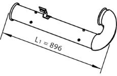 Výfuková trubka DINEX 21790
