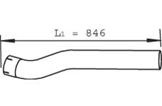 Výfuková trubka DINEX 22258