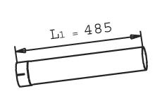Výfuková trubka DINEX 22713