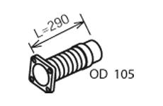 Výfuková trubka DINEX 28216