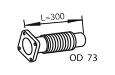 Výfuková trubka DINEX 28218