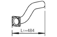 Výfuková trubka DINEX 28292