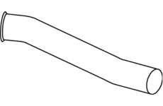 Výfukové potrubie DINEX 28516