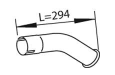 Výfuková trubka DINEX 28673