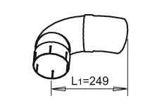 Výfuková trubka DINEX 28797