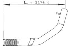 Výfuková trubka DINEX 29264