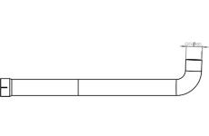 Výfukové potrubie DINEX 47544