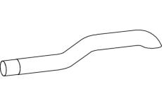 Výfukové potrubie DINEX 47656