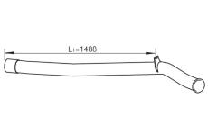 Výfuková trubka DINEX 47672