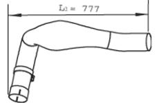 Výfuková trubka DINEX 48121