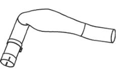 Výfuková trubka DINEX 48160