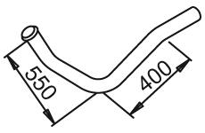 Výfuková trubka DINEX 50125