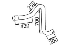 Výfuková trubka DINEX 50172