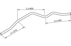 Výfuková trubka DINEX 50699