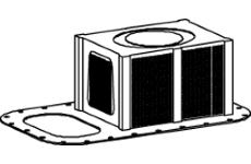 Filtr pevnych castic, vyfukovy system DINEX 51012