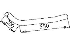 Výfuková trubka DINEX 51146
