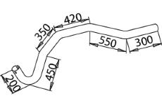 Výfuková trubka DINEX 51270