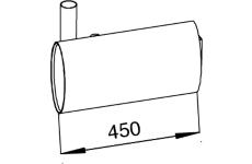 Střední-/zadní tlumič výfuku DINEX 51311