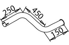 Výfuková trubka DINEX 51618