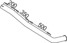 Výfuková trubka DINEX 51655