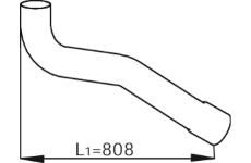 Výfuková trubka DINEX 53135