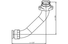 Výfuková trubka DINEX 53174