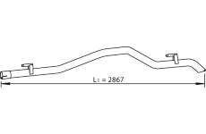 Výfuková trubka DINEX 53700