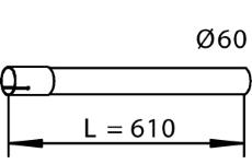 Výfuková trubka DINEX 53701