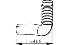 Výfuková trubka DINEX 54110