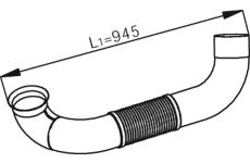 Výfuková trubka DINEX 54193