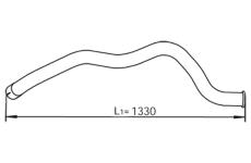 Výfuková trubka DINEX 54690