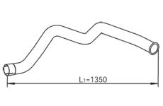 Výfuková trubka DINEX 54694