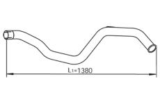 Výfuková trubka DINEX 54695