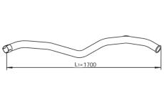 Výfuková trubka DINEX 54699