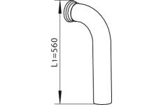 Výfuková trubka DINEX 55101