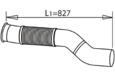 Výfuková trubka DINEX 56259