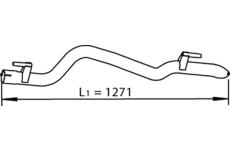 Výfuková trubka DINEX 56503