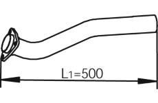 Výfuková trubka DINEX 62115