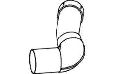 Výfukové potrubie DINEX 64287