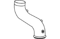 Výfuková trubka DINEX 64551