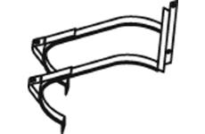 Drzak, vyfukovy system DINEX 64809