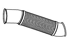 Výfuková trubka DINEX 68053